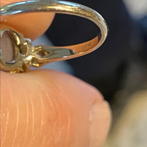 18 K Star Sapphire Ring - Picture 5 of 5